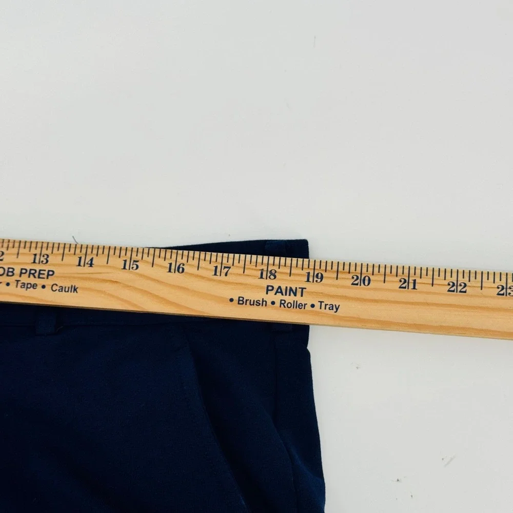 D'Aqua Golf by Enzo Pants Mens 2XL Navy Blue Stretch Cotton Made in Italy Luxury